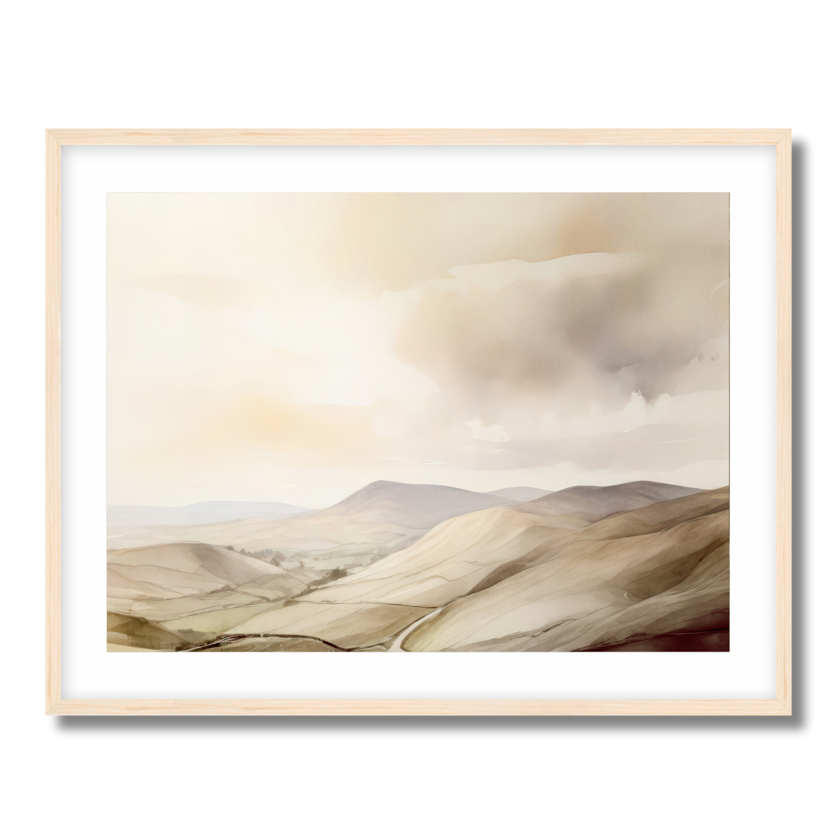 Brentor Fine Art Paper Print
