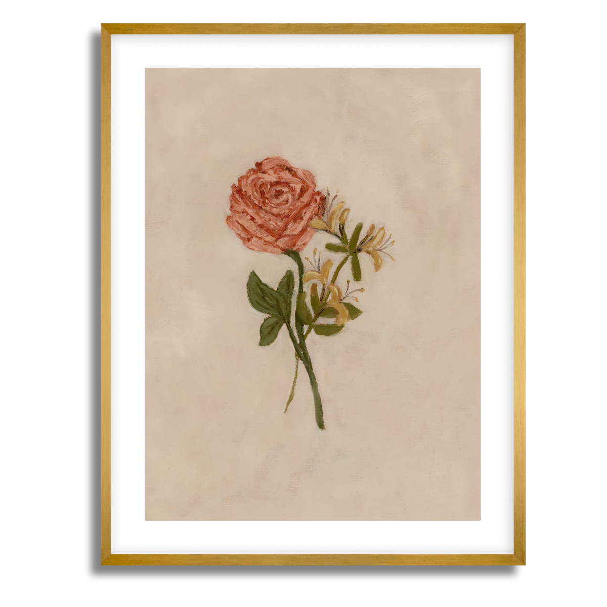 June Birth Flower Fine Art Paper Print