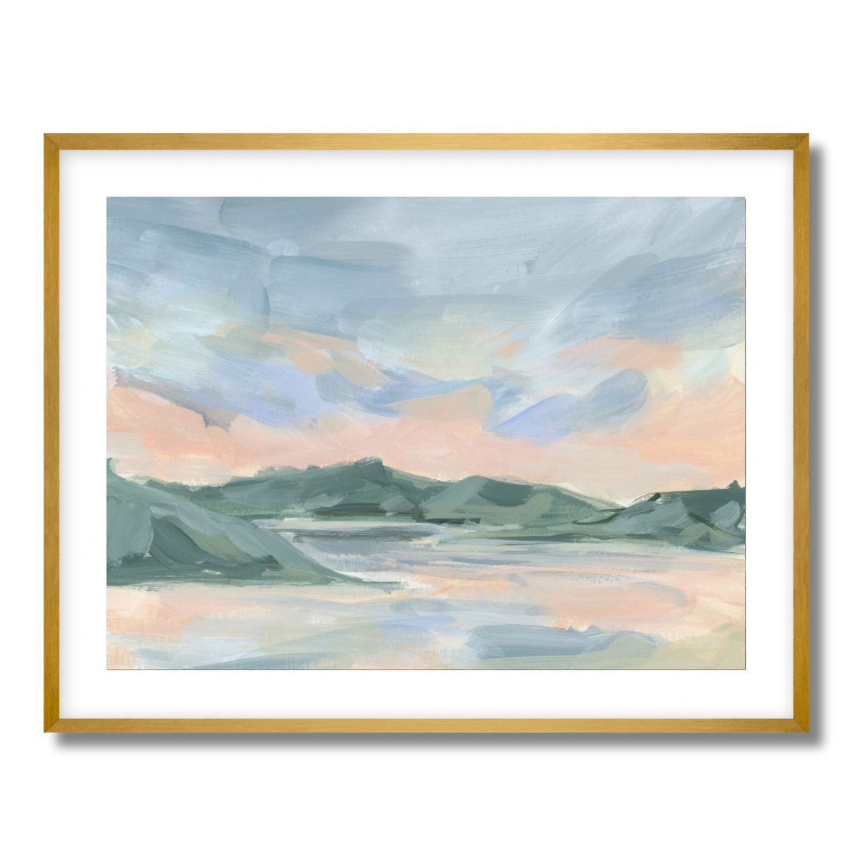 Over the Mountains Fine Art Paper Print