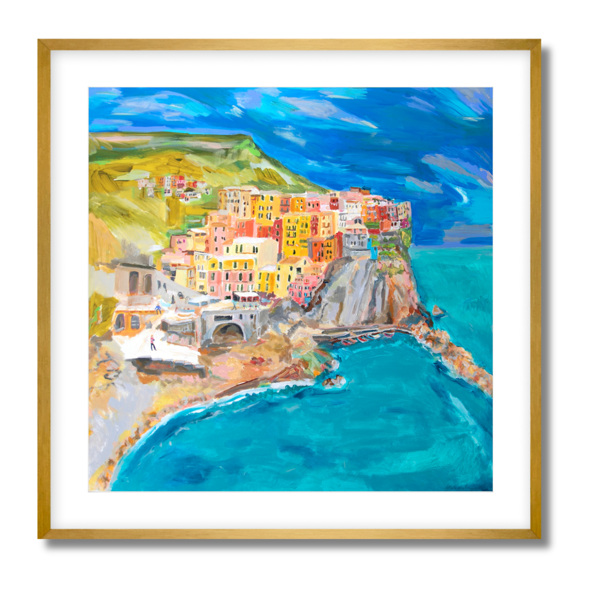 Riomaggiore Fine Art Paper Print