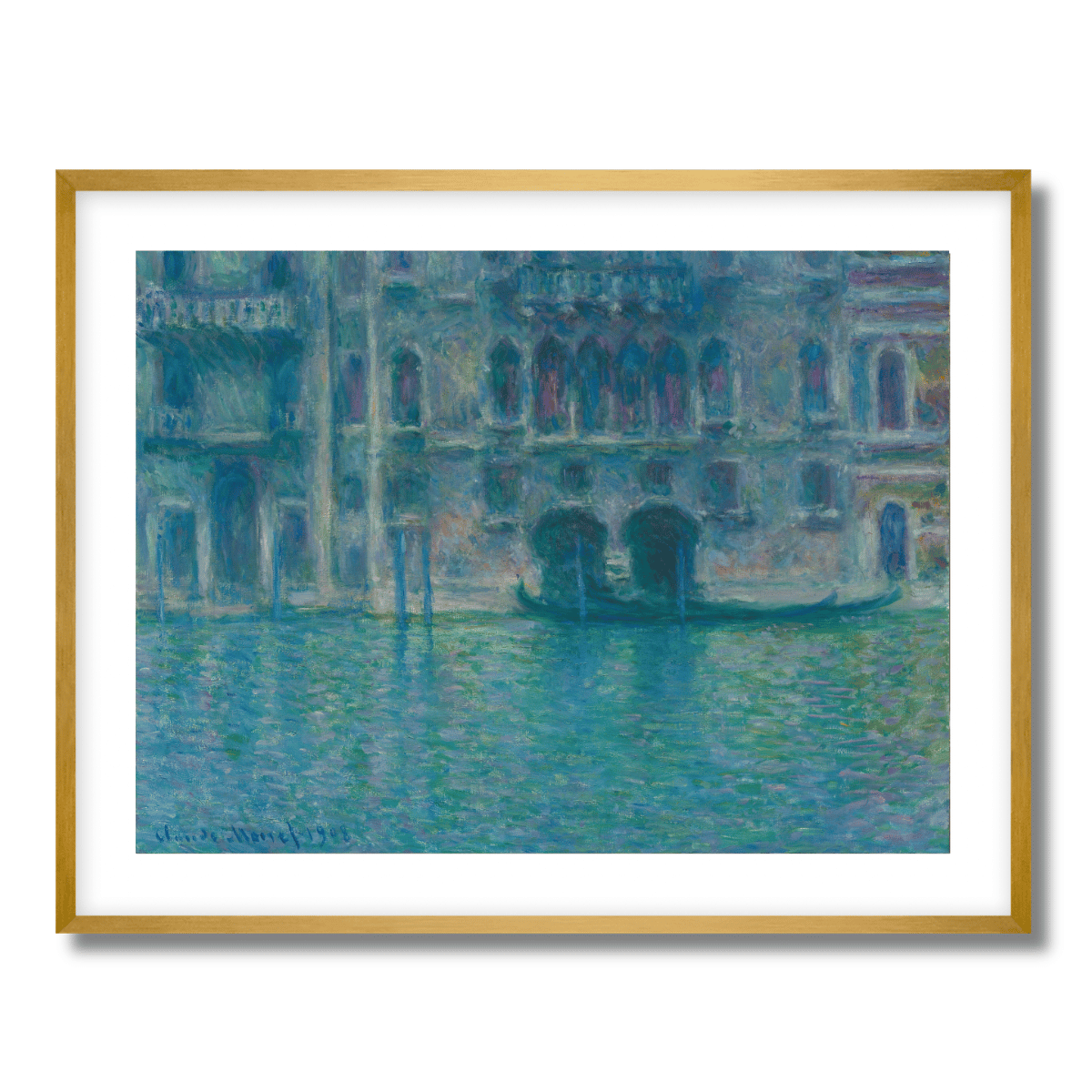 Palazzo da Mula by Claude Monet 1908 Fine Art Paper Print