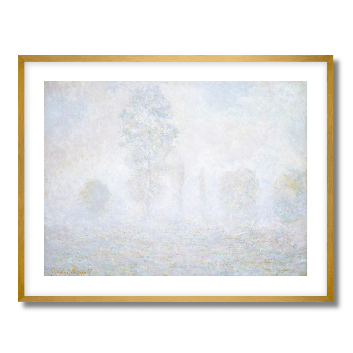 Morning Haze by Claude Monet 1888 Fine Art Paper Print