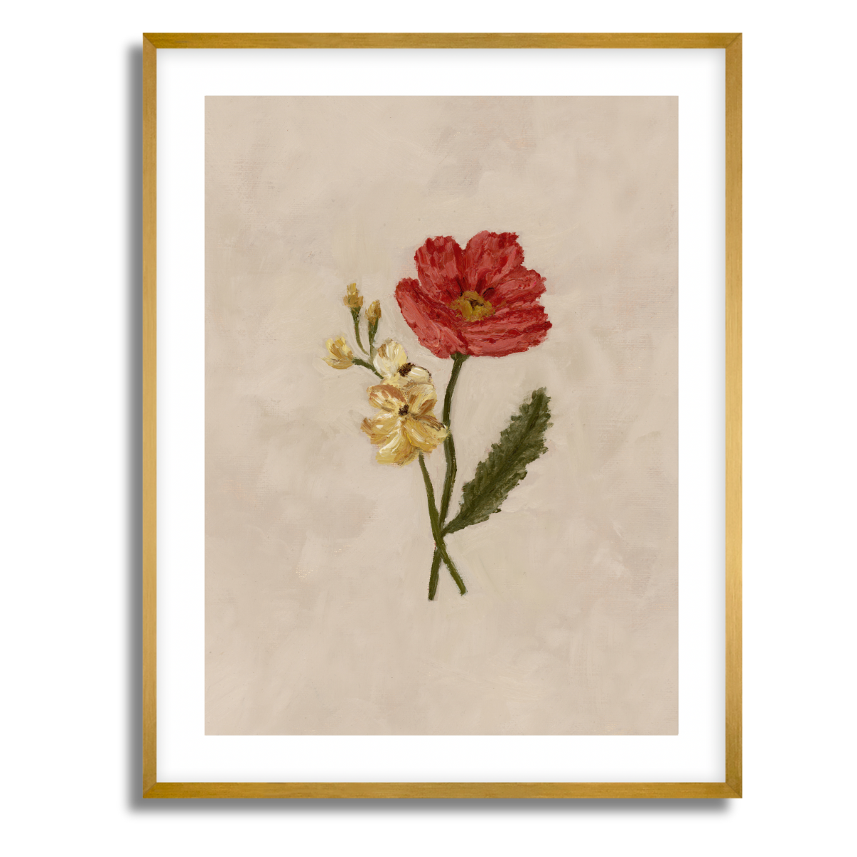 August Birth Flower Fine Art Paper Print