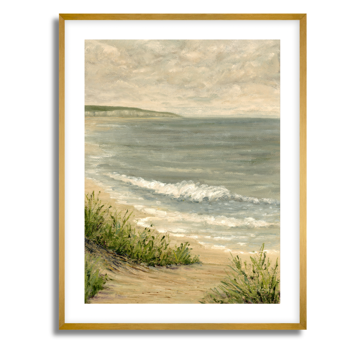 Coastal Path Fine Art Paper Print