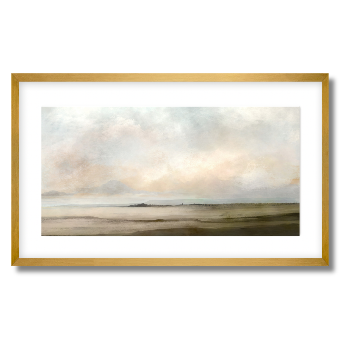 Topsham Panorama Fine Art Paper Print