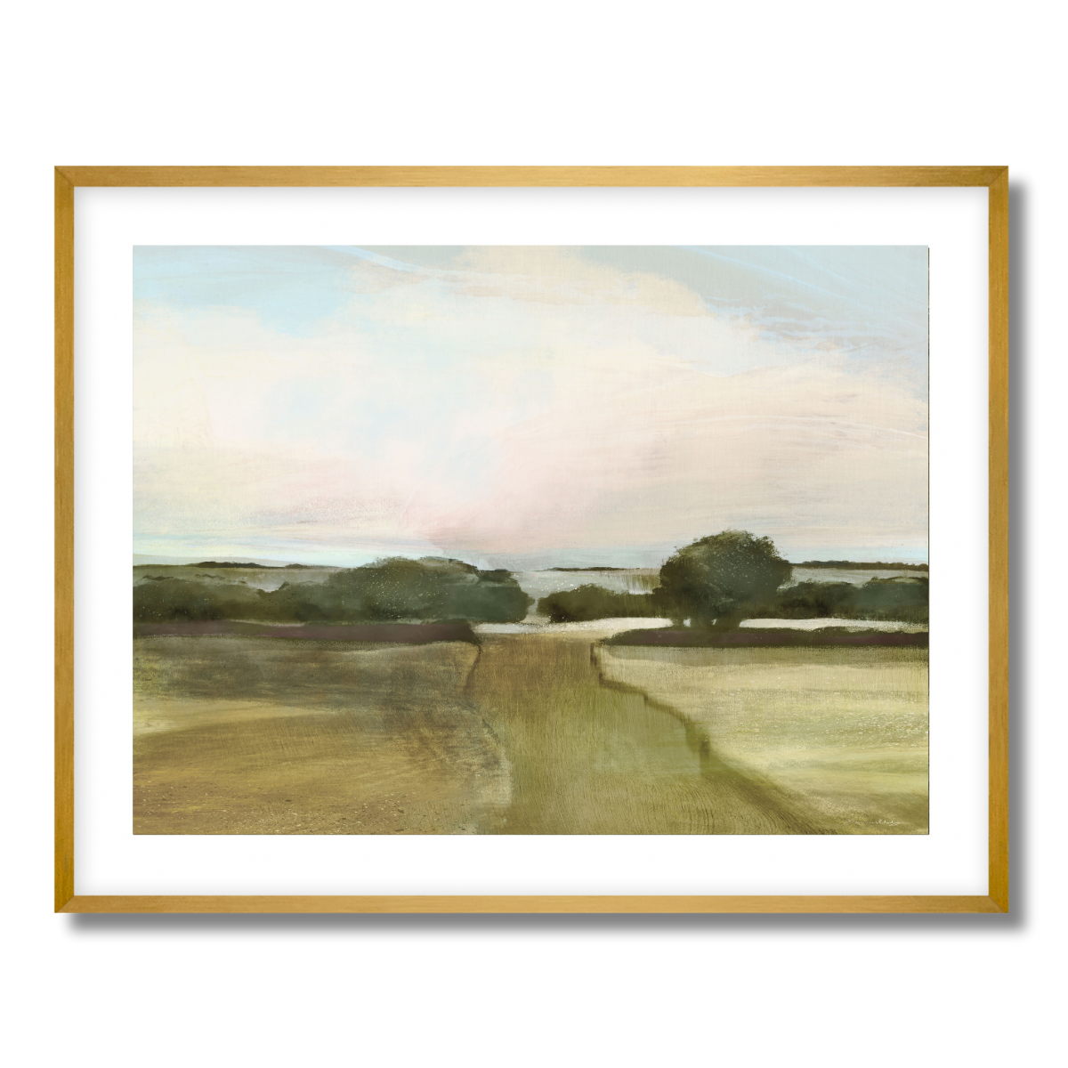 Oak View Fine Art Paper Print