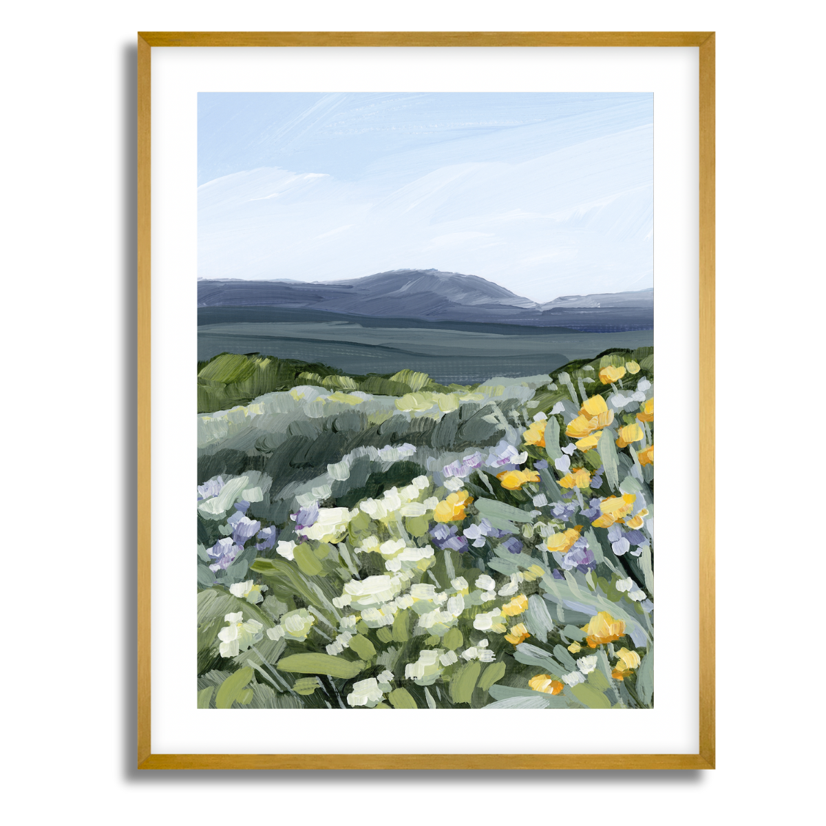 Buffalo Mountain Fine Art Paper Print