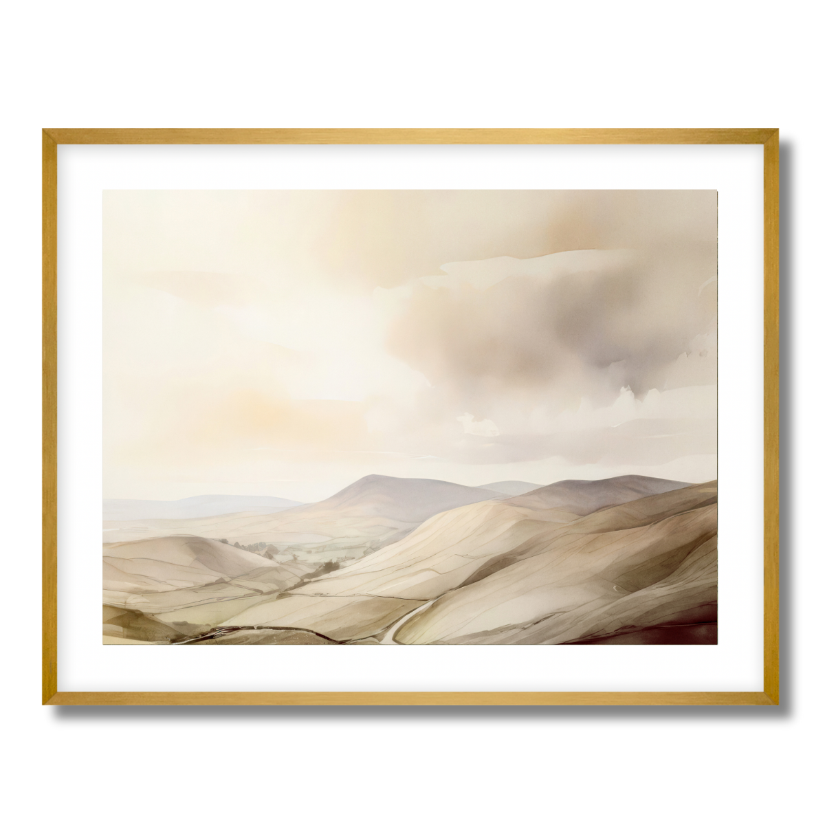 Brentor Fine Art Paper Print