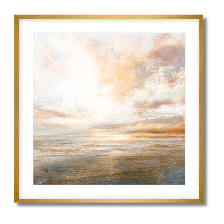 Soleil Square Fine Art Paper Print