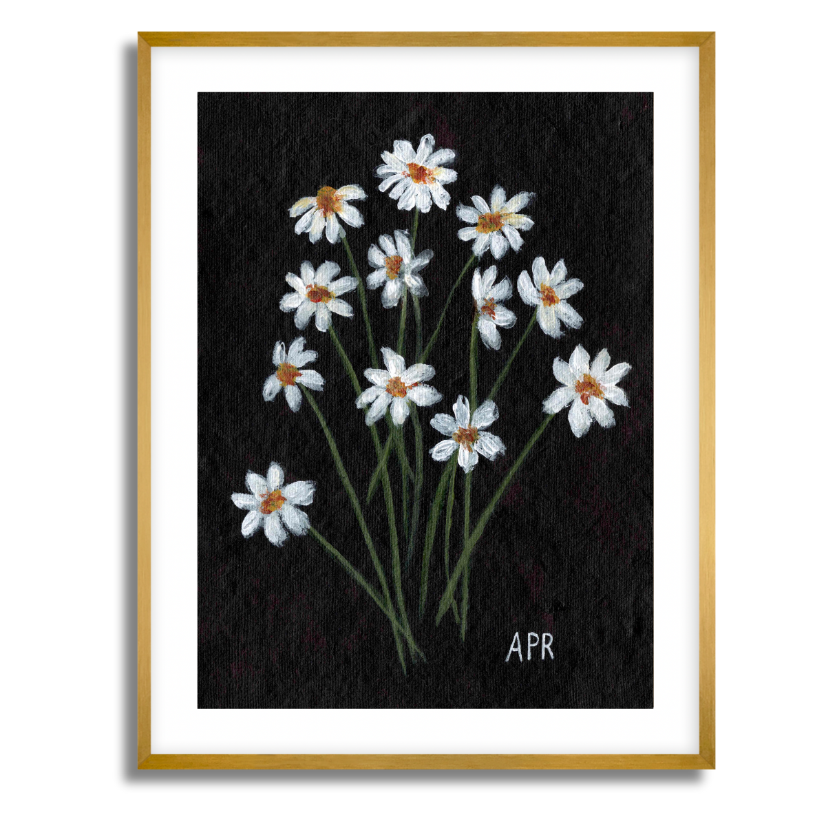 We Remember April Birth Flower Fine Art Paper Print