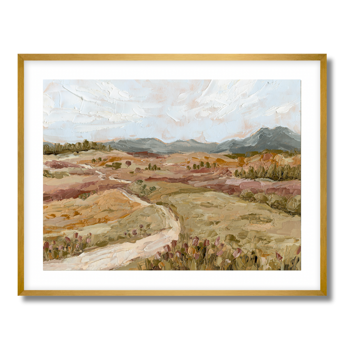A Familiar Path Fine Art Paper Print