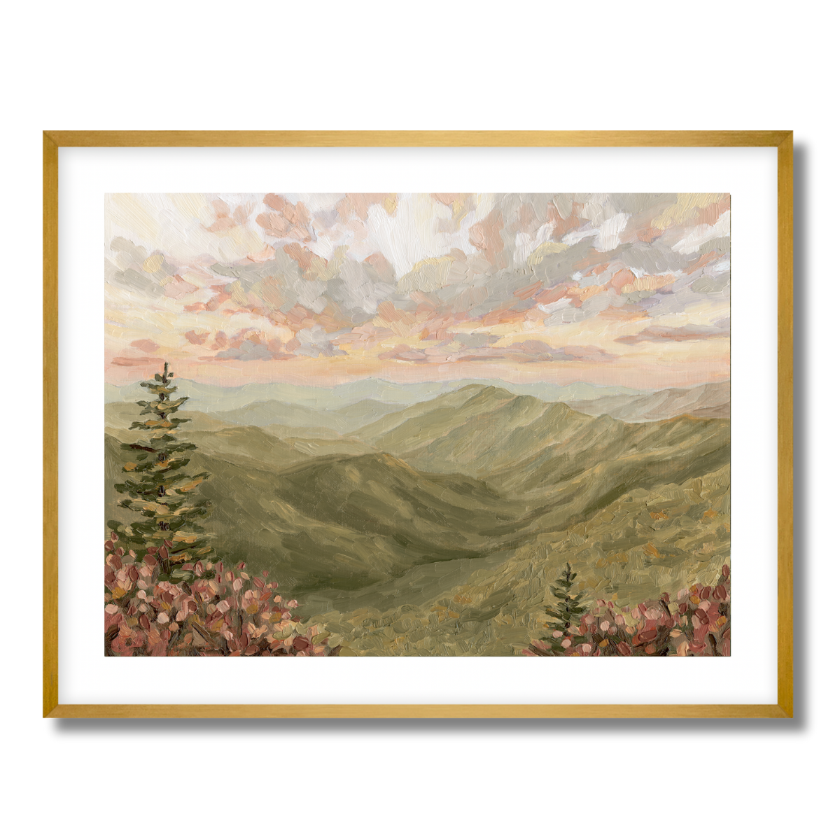 Shining Rock Fine Art Paper Print