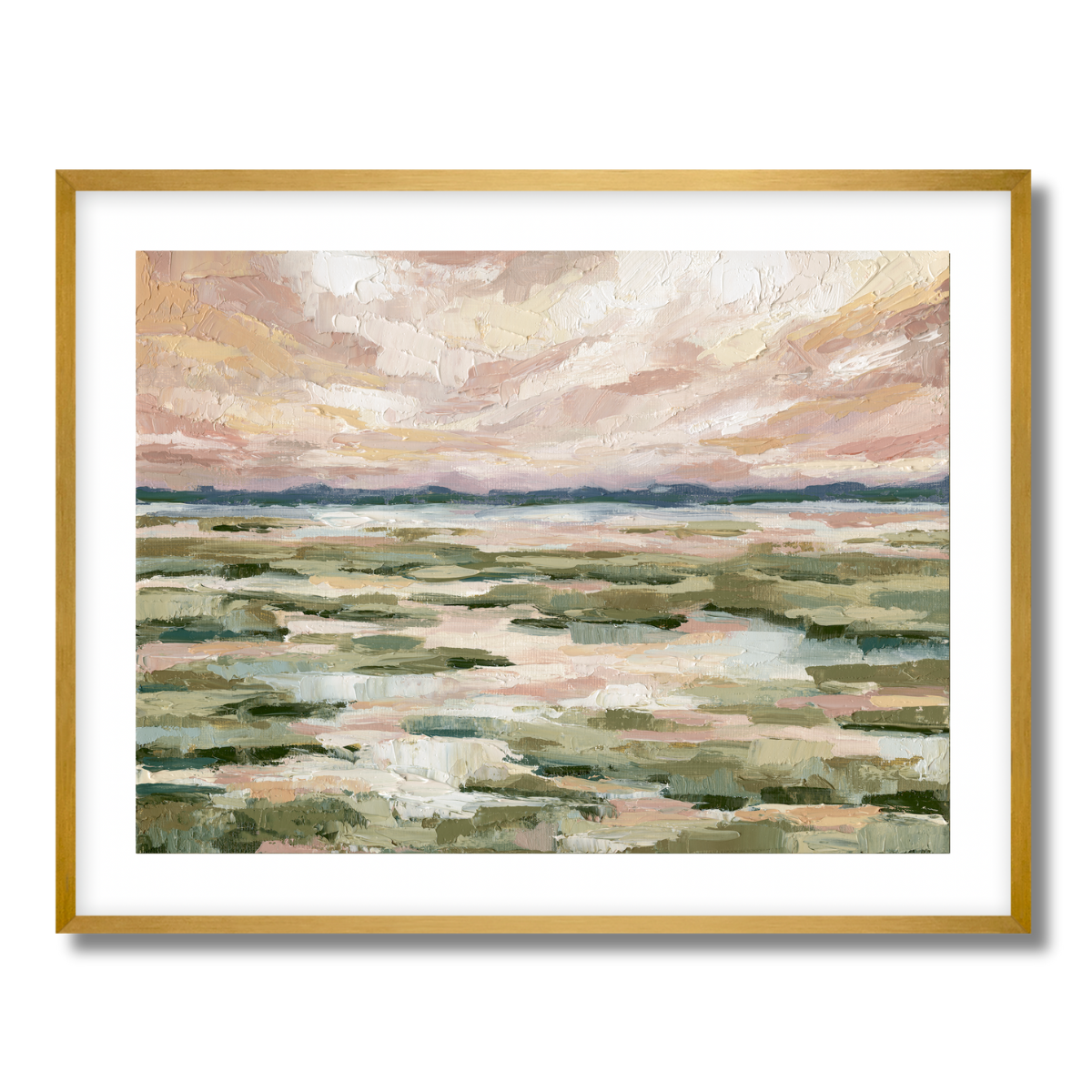Marsh Tide Fine Art Paper Print