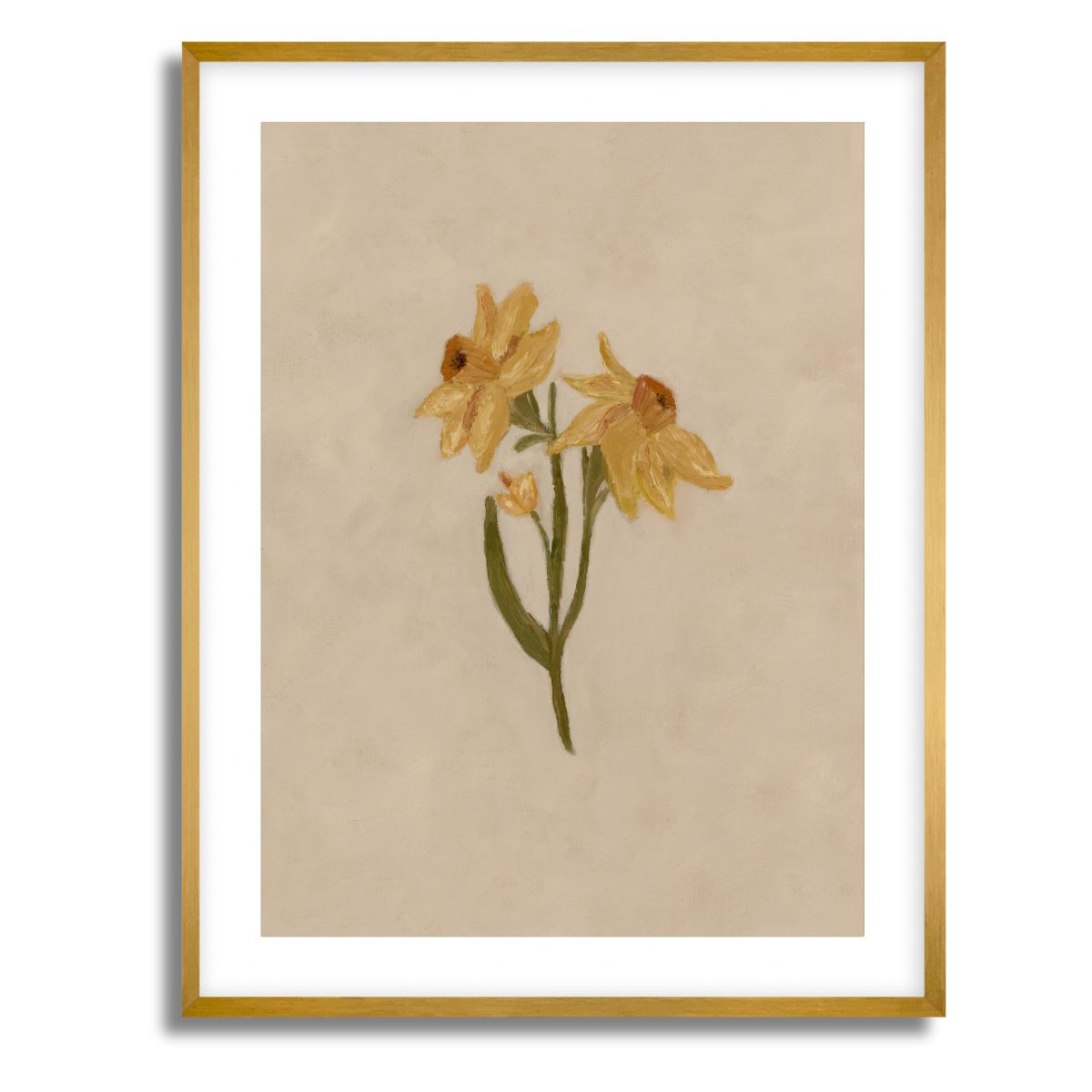 March Birth Flower Fine Art Paper Print