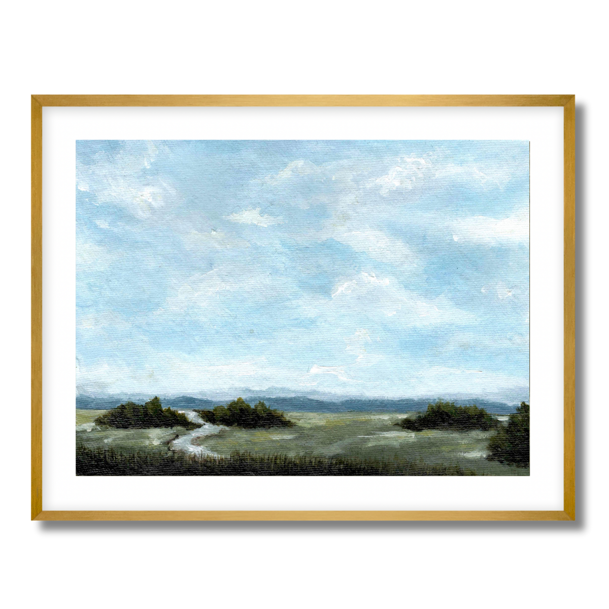Countryside No 1 Fine Art Paper Print