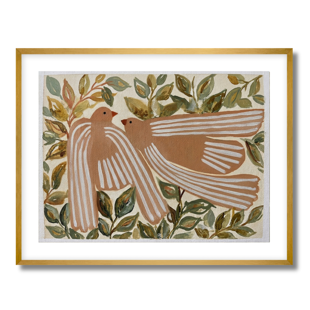 Turtledove Grove Fine Art Paper Print