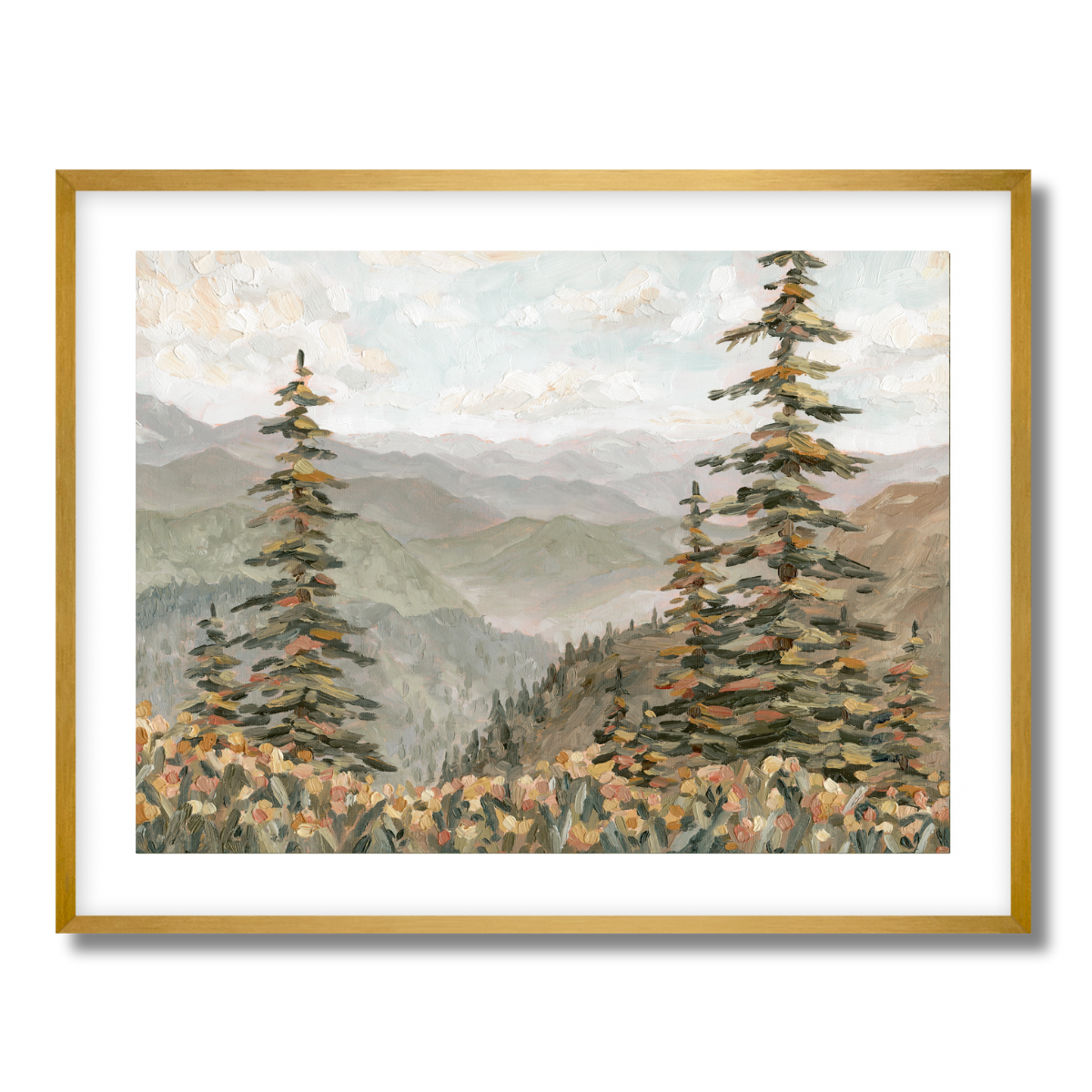 Rainbow Ridge Fine Art Paper Print