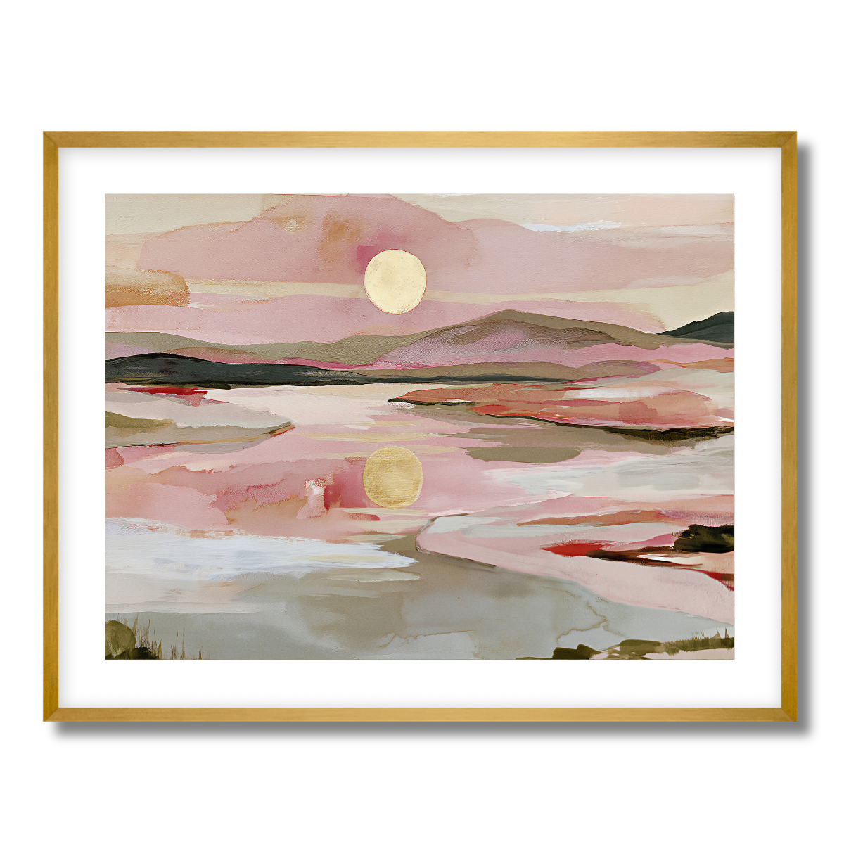 Rose Horizon Fine Art Paper Print