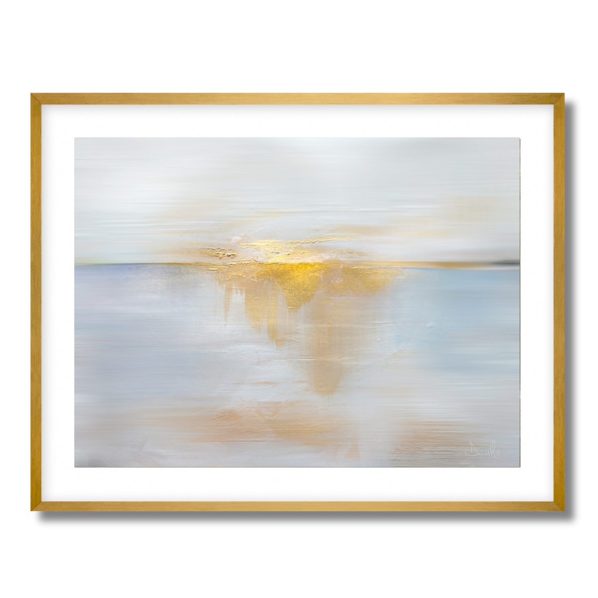 Sea Sun Fine Art Paper Print