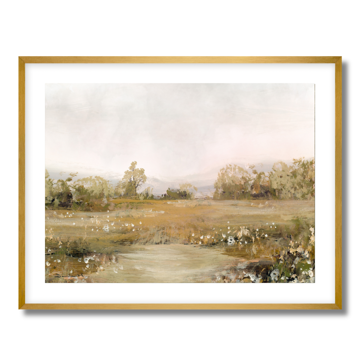 A Distant Calm Fine Art Paper Print