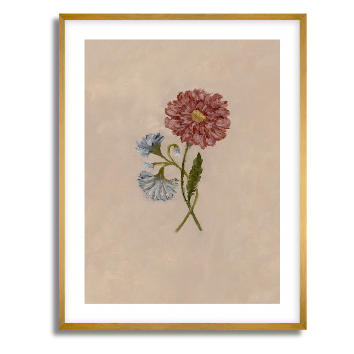 September Birth Flower Fine Art Paper Print