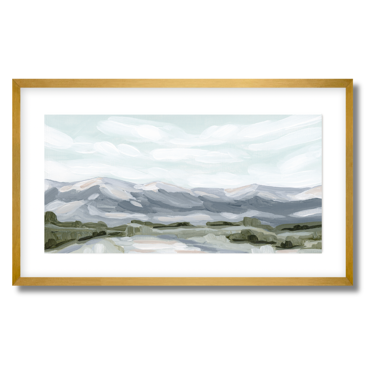 Breckenridge Panorama Fine Art Paper Print