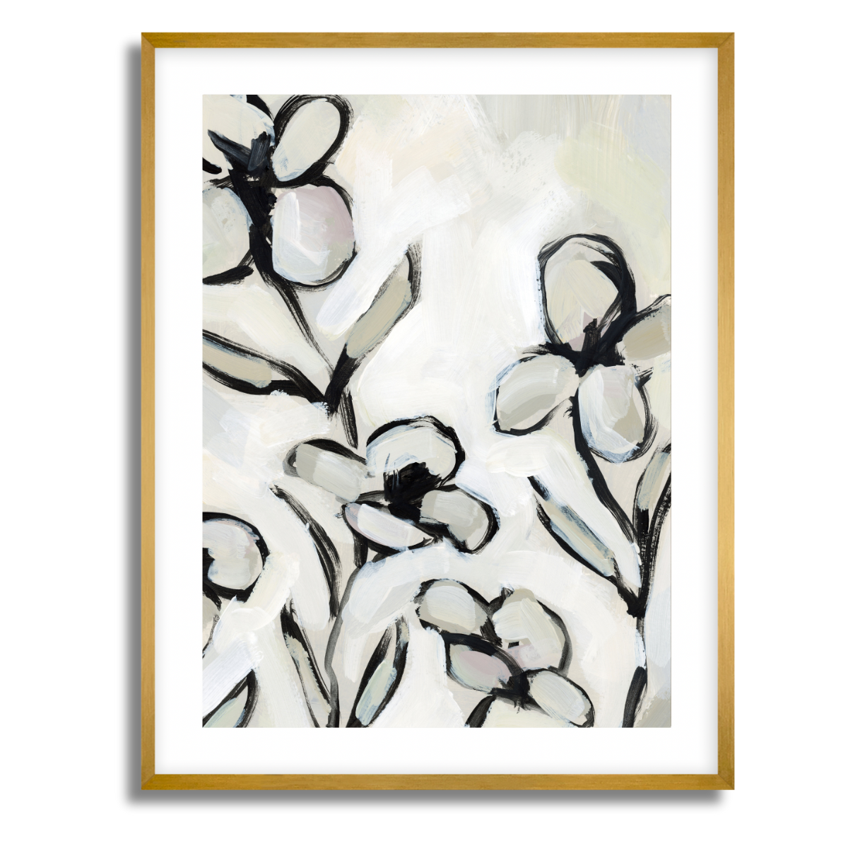 Modern Florals Fine Art Paper Print
