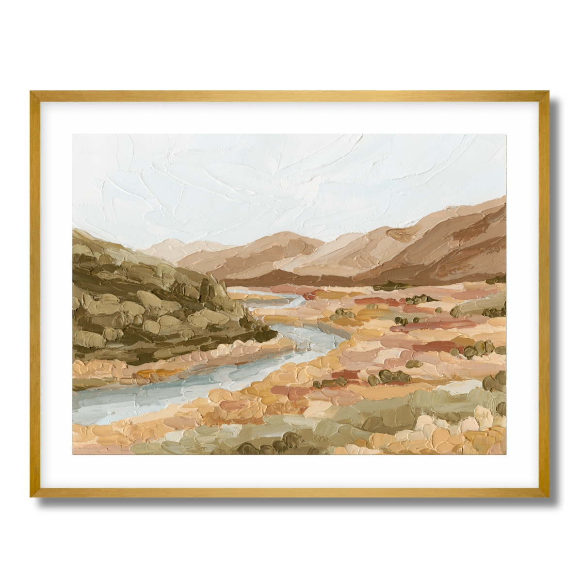 River Bend Fine Art Paper Print