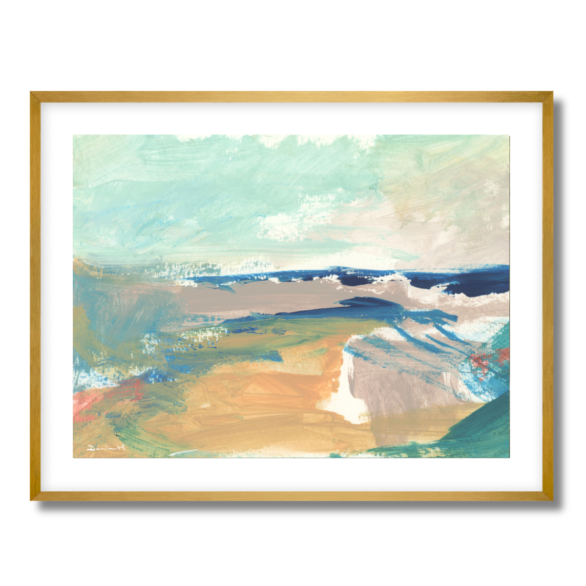 Splashed Fine Art Paper Print
