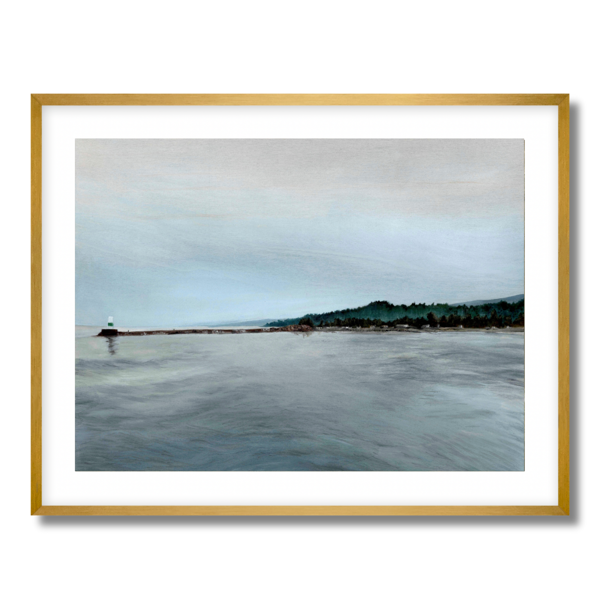 The Rocky Lighthouse Fine Art Paper Print