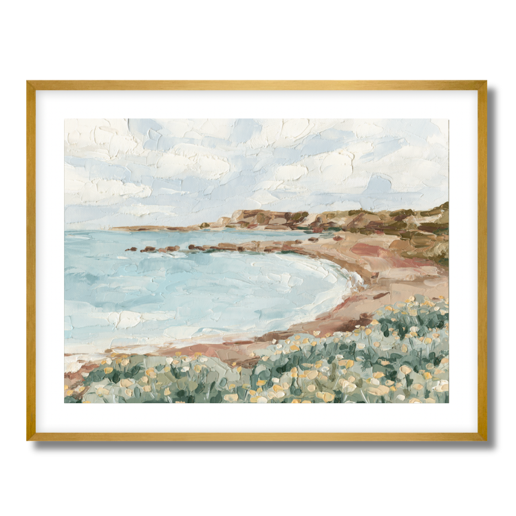 Low Tide Fine Art Paper Print