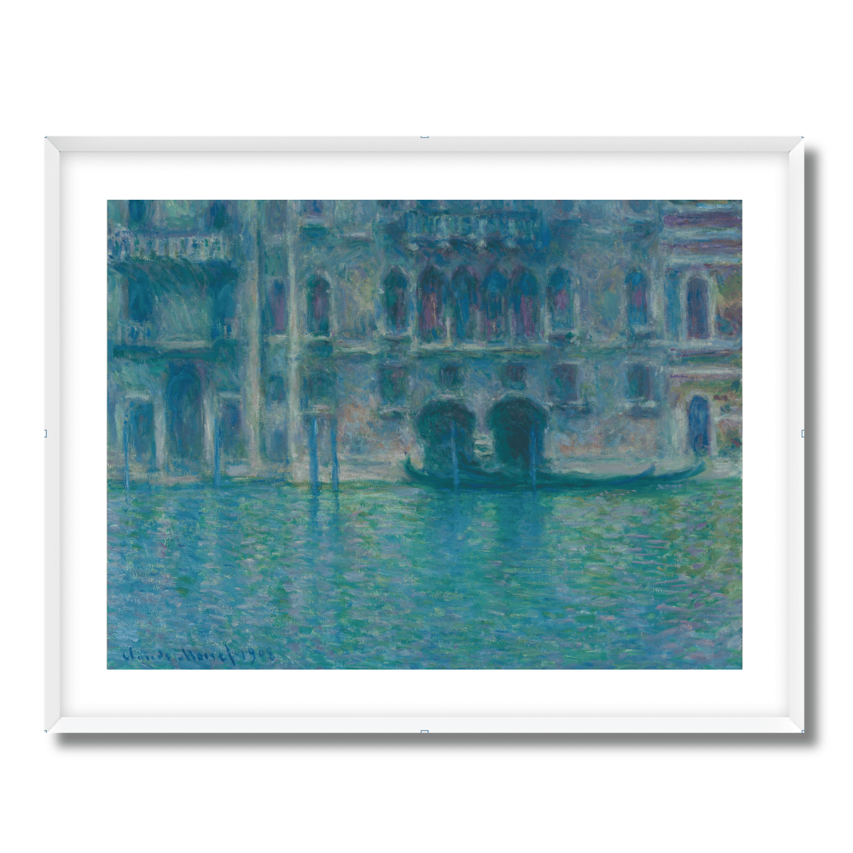 Palazzo da Mula by Claude Monet 1908 Fine Art Paper Print