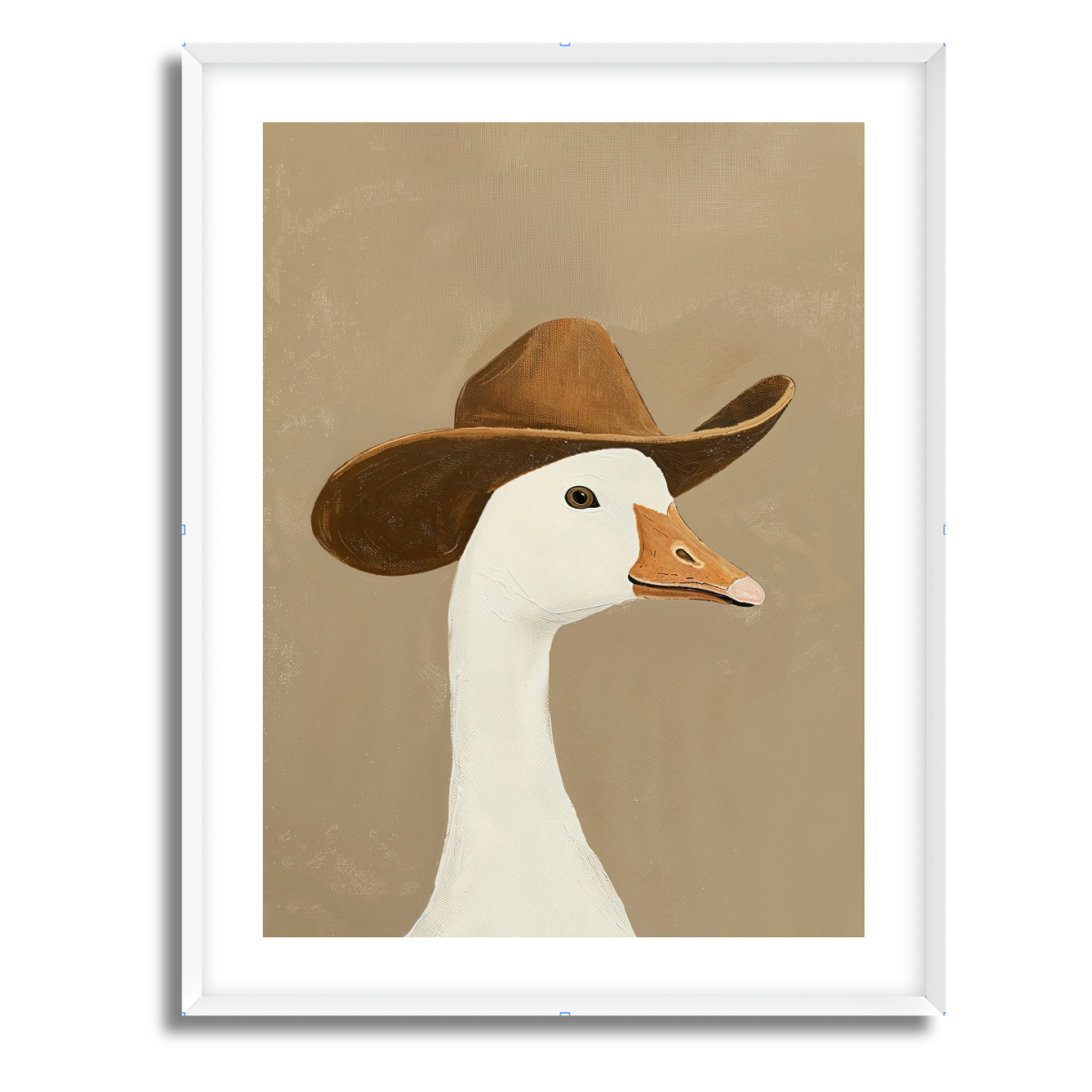Silly Cowboy Fine Art Paper Print