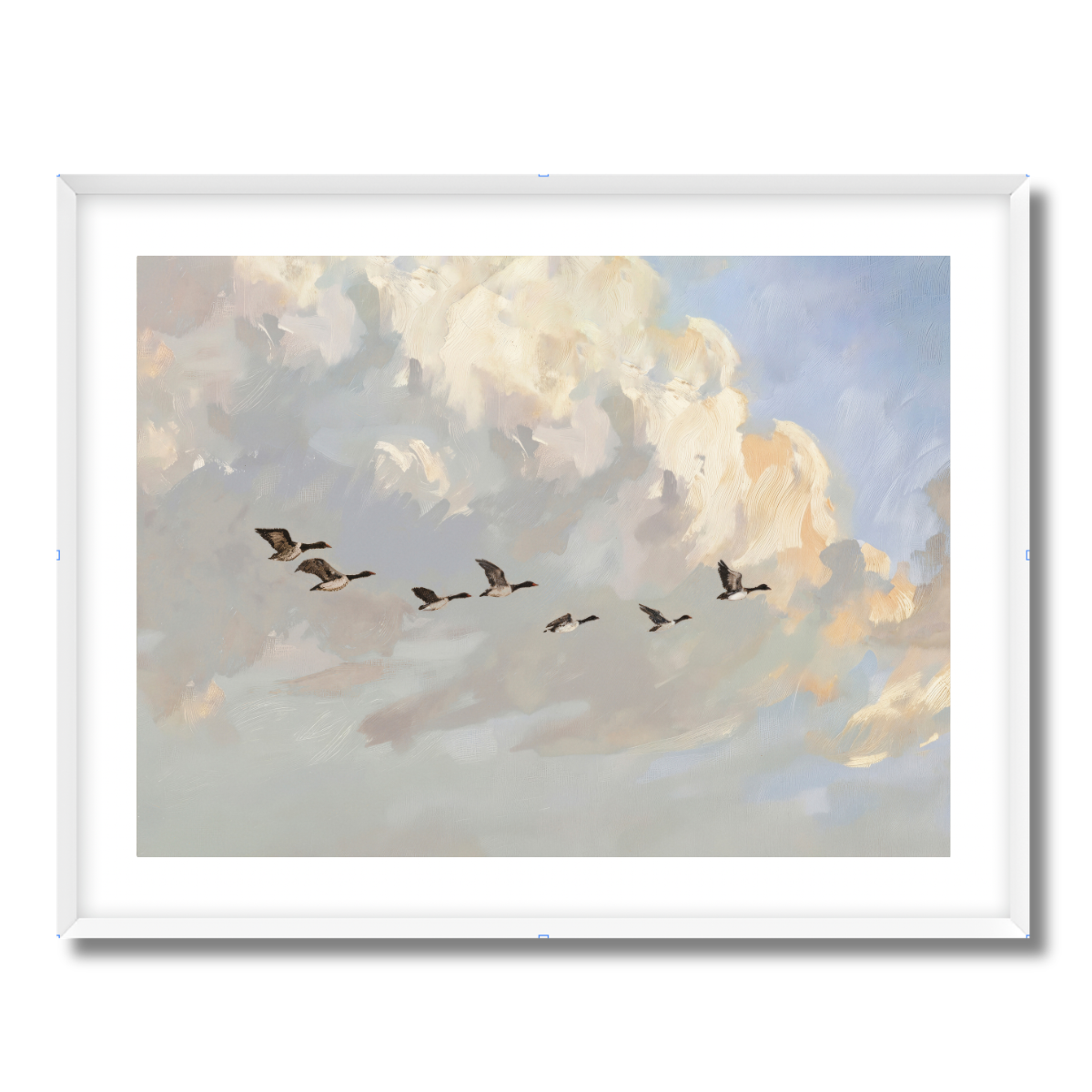 Flying Birds Fine Art Paper Print