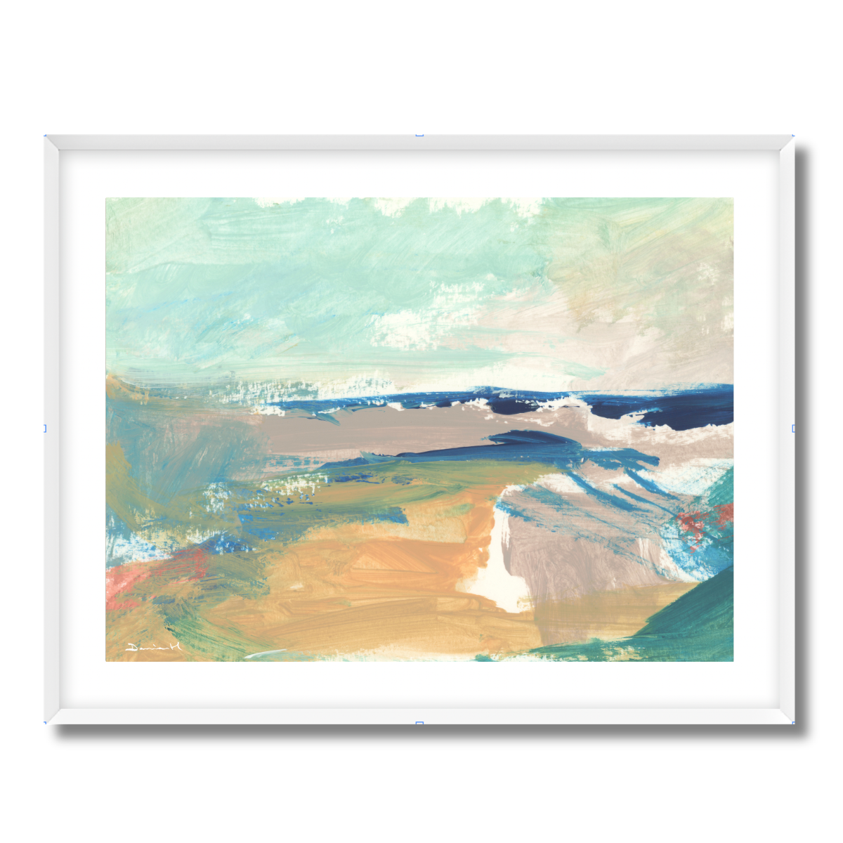 Splashed Fine Art Paper Print