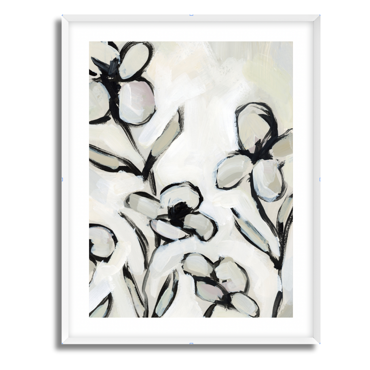 Modern Florals Fine Art Paper Print