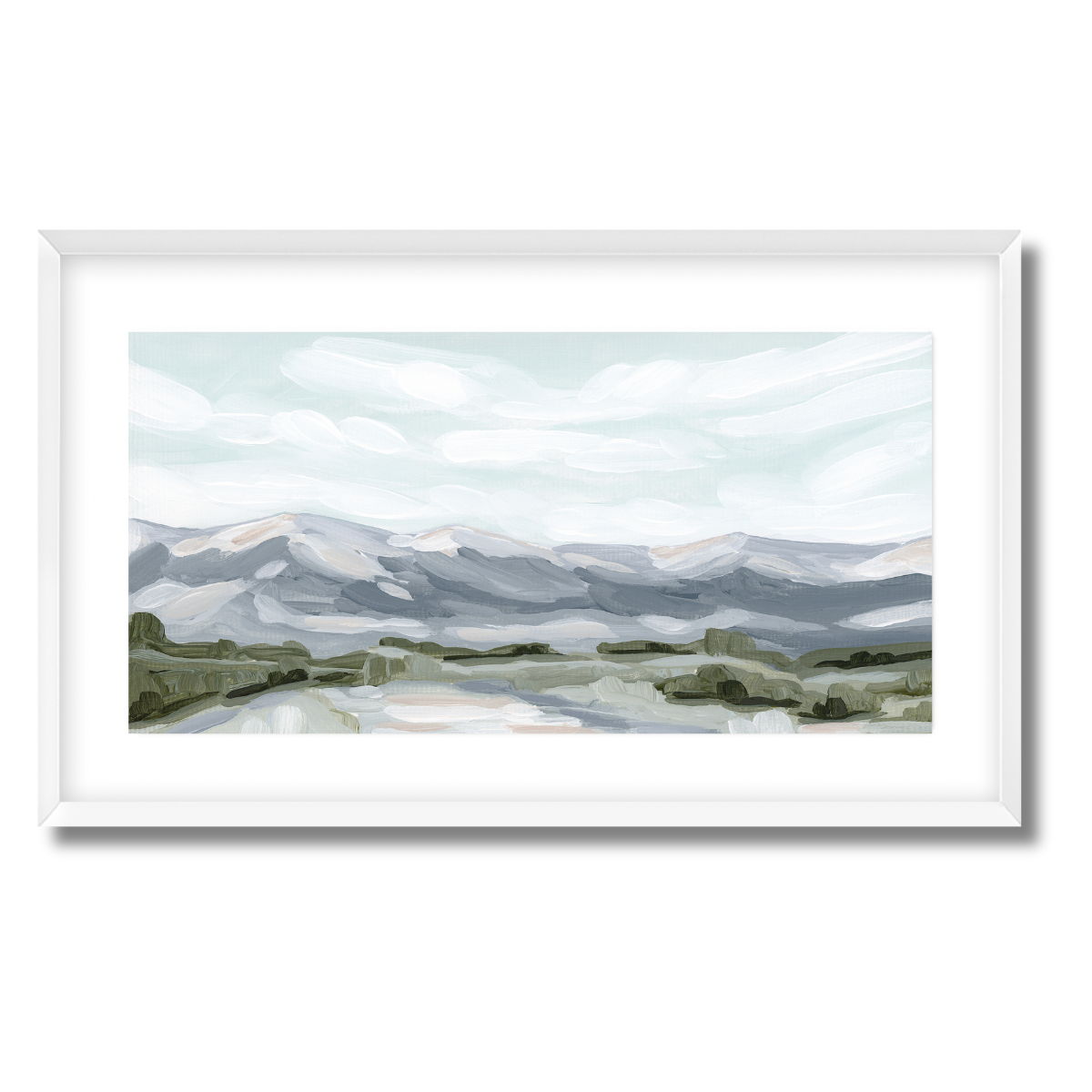 Breckenridge Panorama Fine Art Paper Print