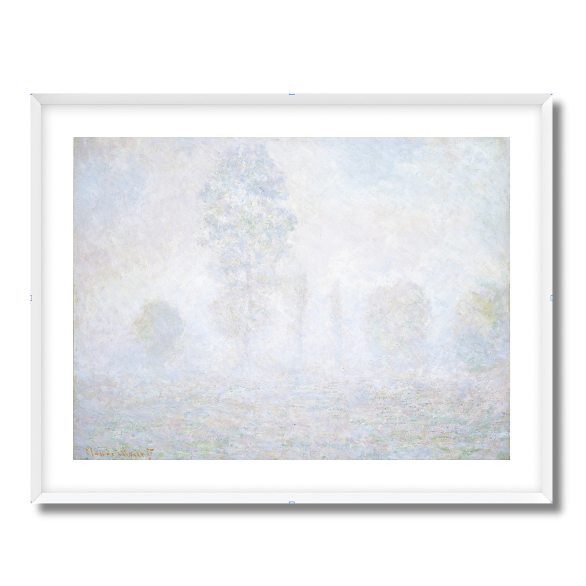 Morning Haze by Claude Monet 1888 Fine Art Paper Print