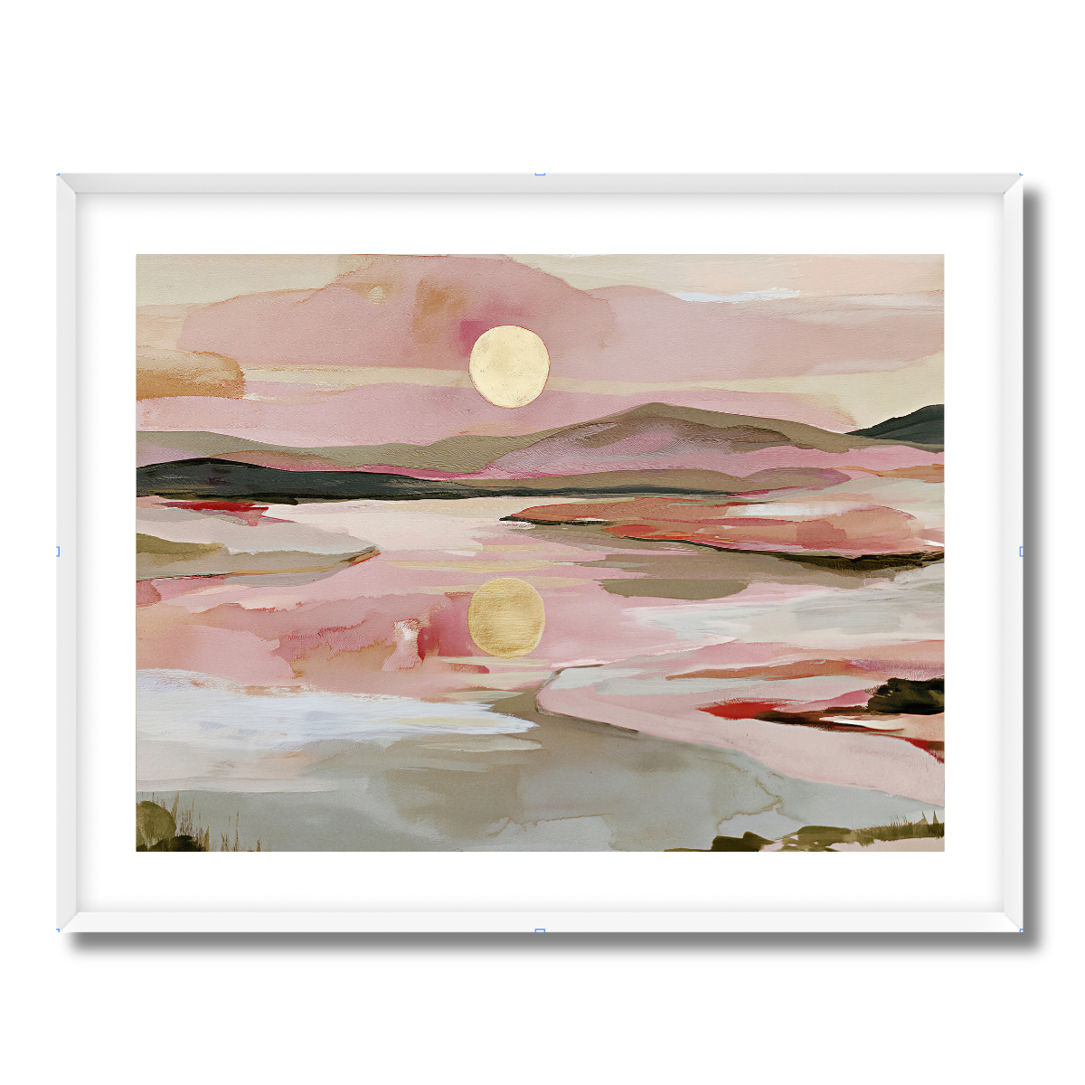 Rose Horizon Fine Art Paper Print
