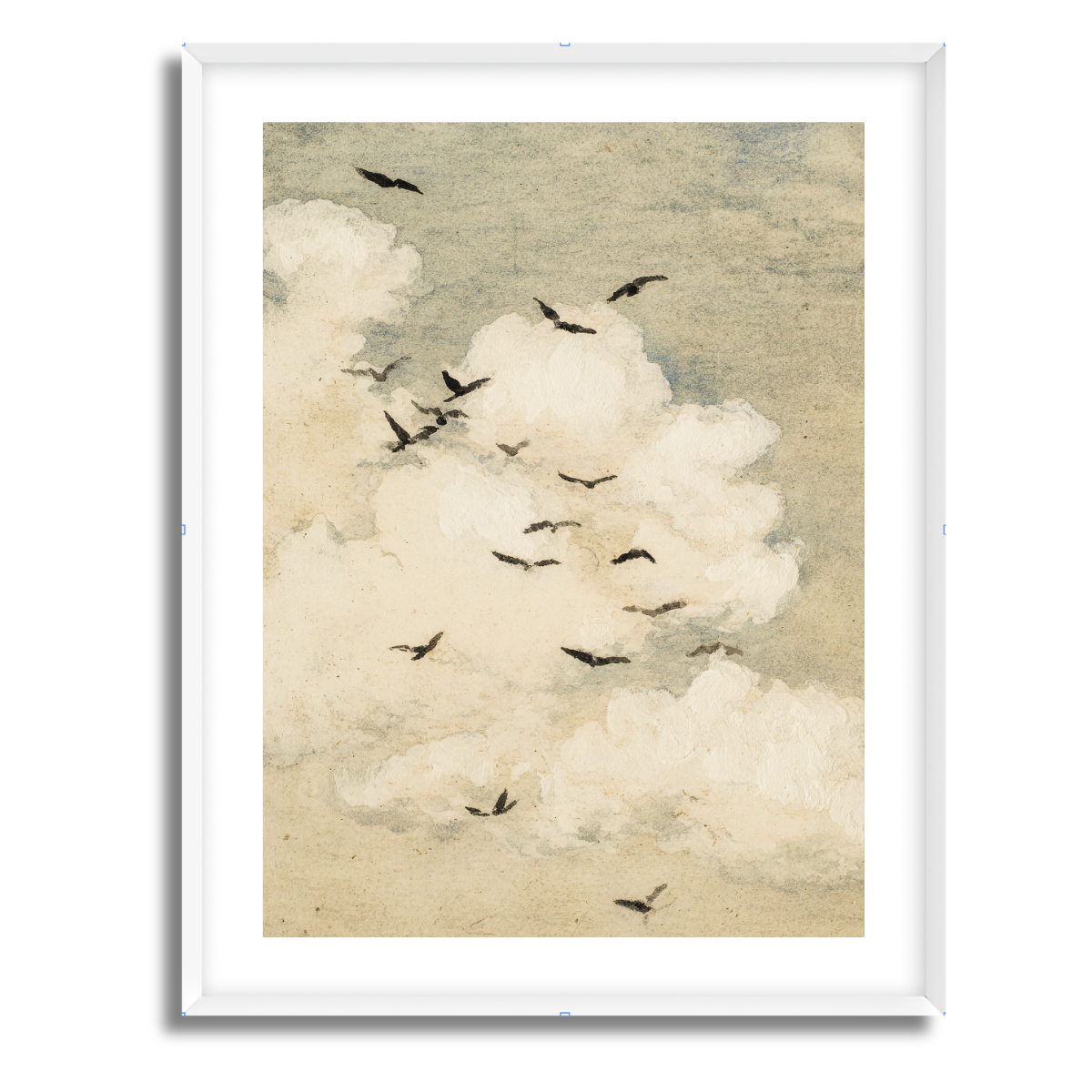 Birds Flying Fine Art Paper Print