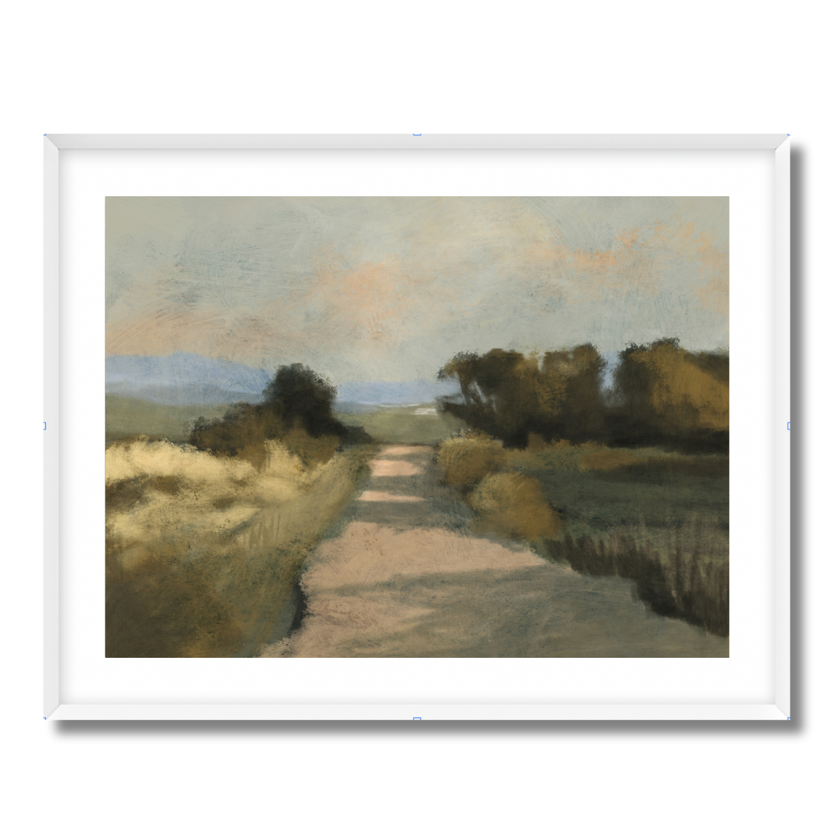 Country Walk Fine Art Paper Print