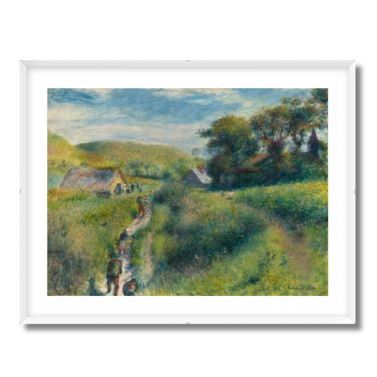 The Mussel Harvest by Auguste Renoir 1879 Fine Art Paper Print
