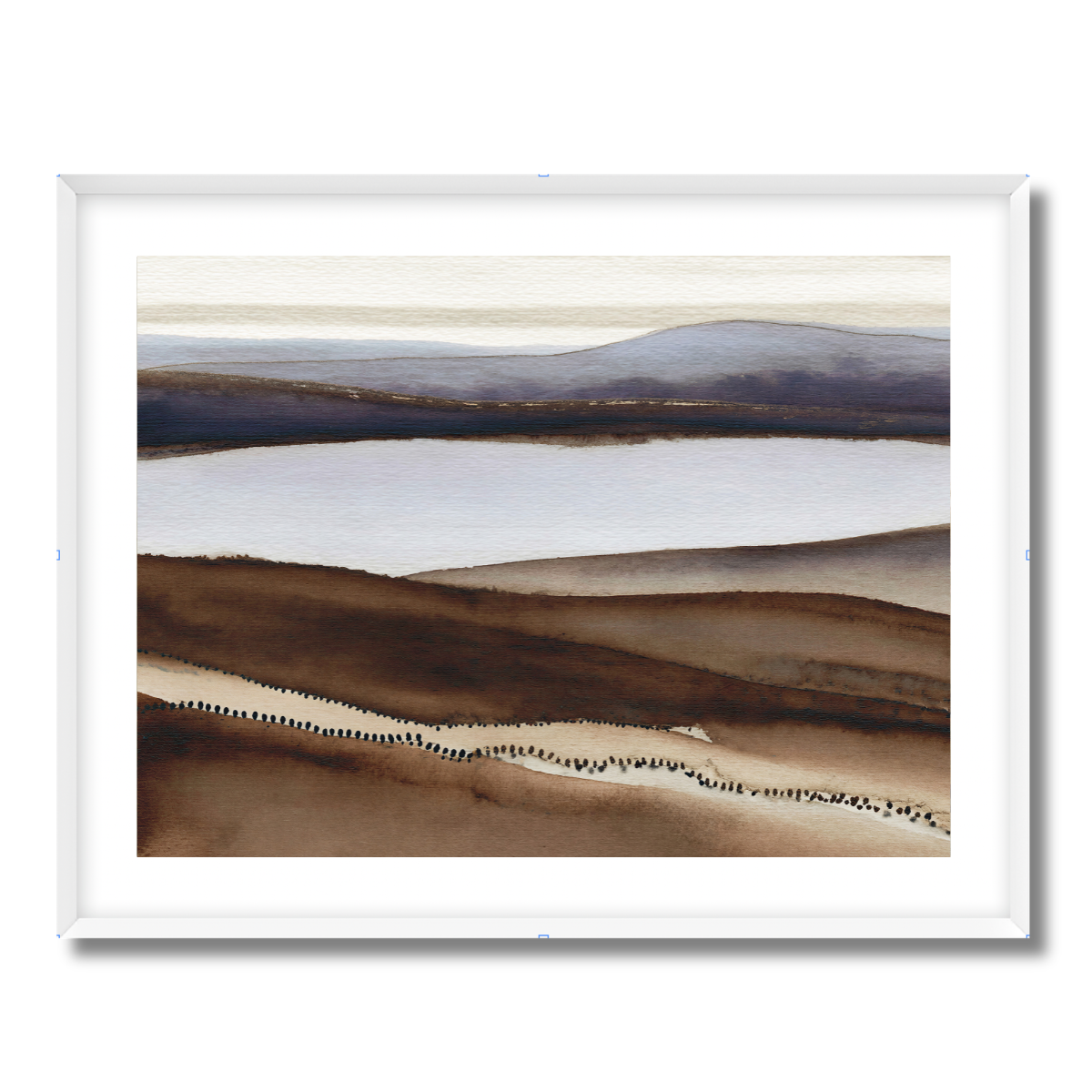 Quiet Shoreline Fine Art Paper Print