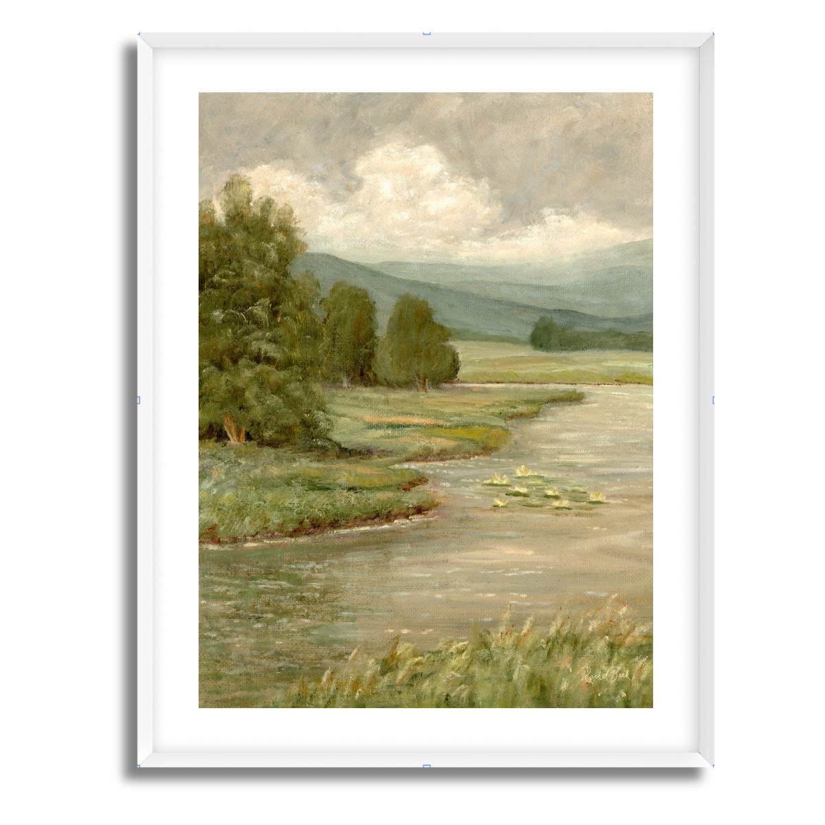 River Valley Fine Art Paper Print