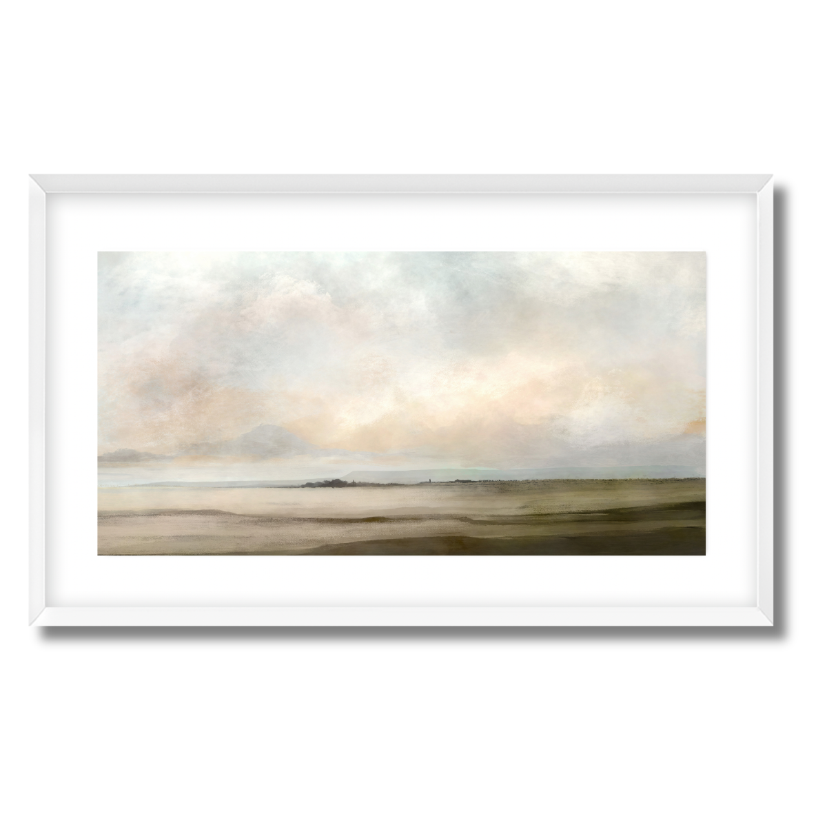 Topsham Panorama Fine Art Paper Print