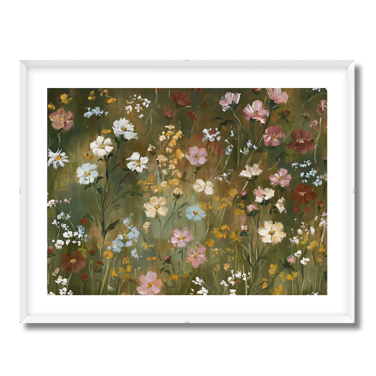 Wildflower Field Fine Art Paper Print