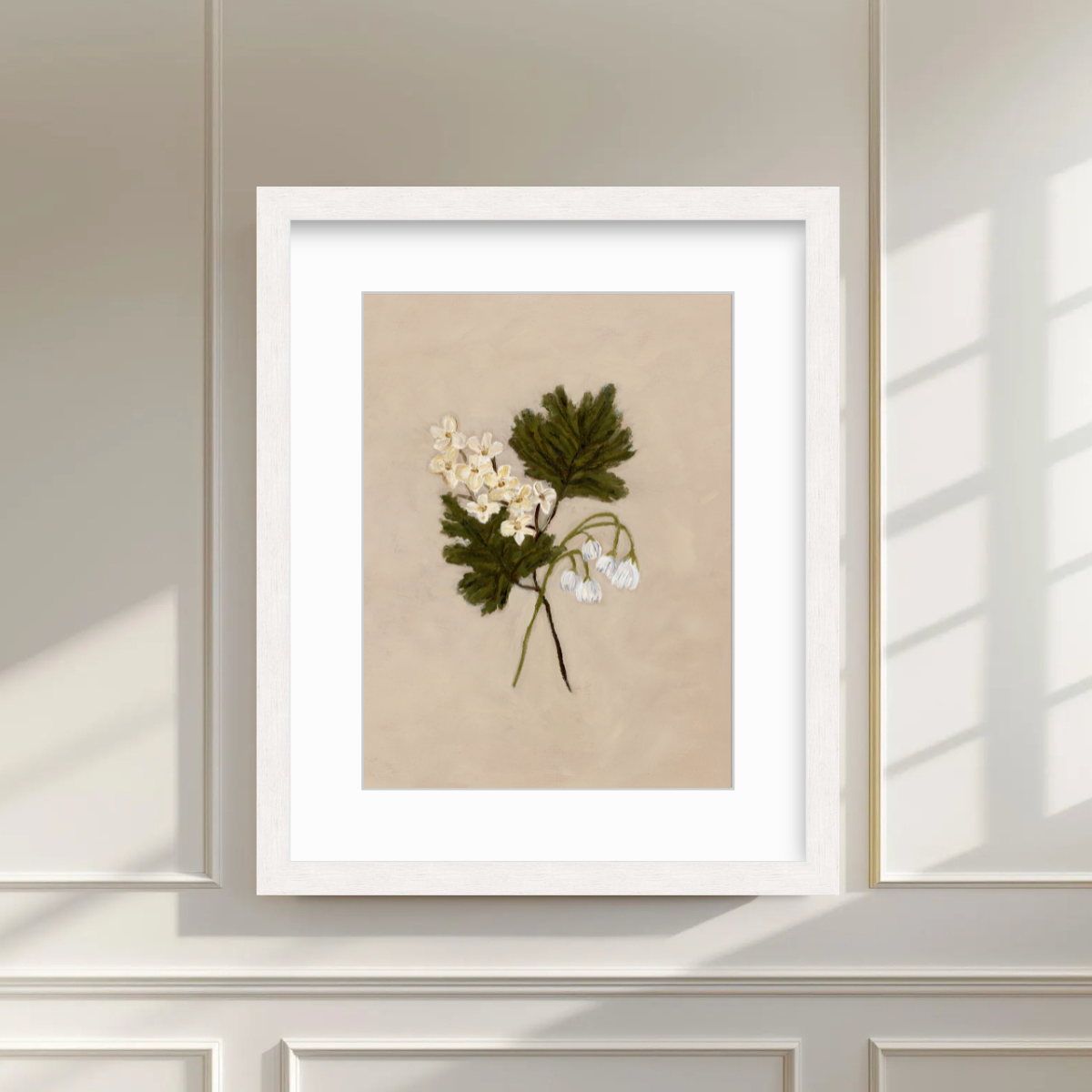 May Birth Flower Premium Fine Art Paper Print