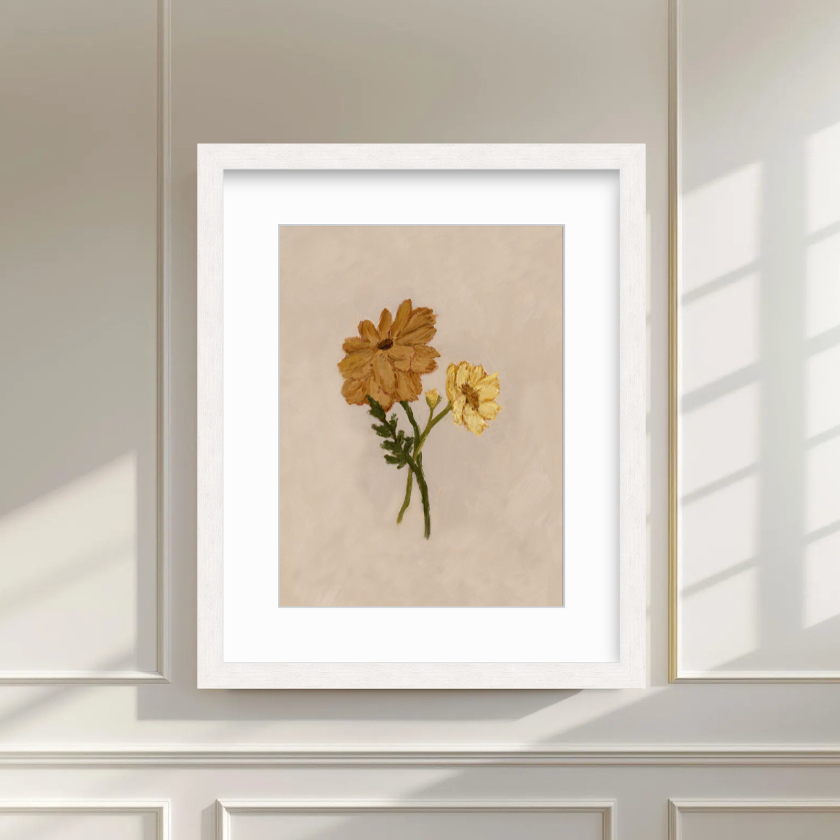 October Birth Flower Premium Fine Art Paper Print
