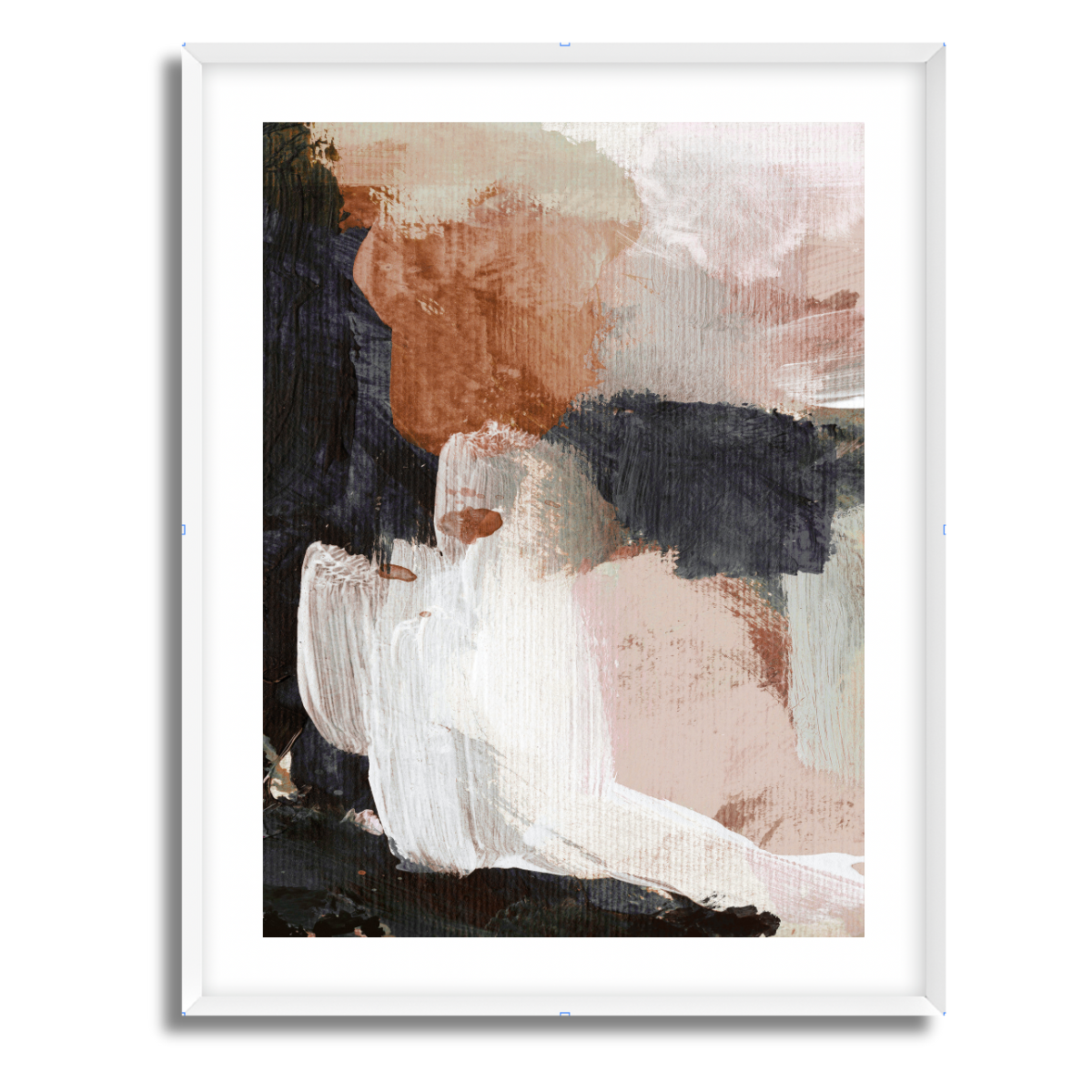 Earthly Abstract Fine Art Paper Print