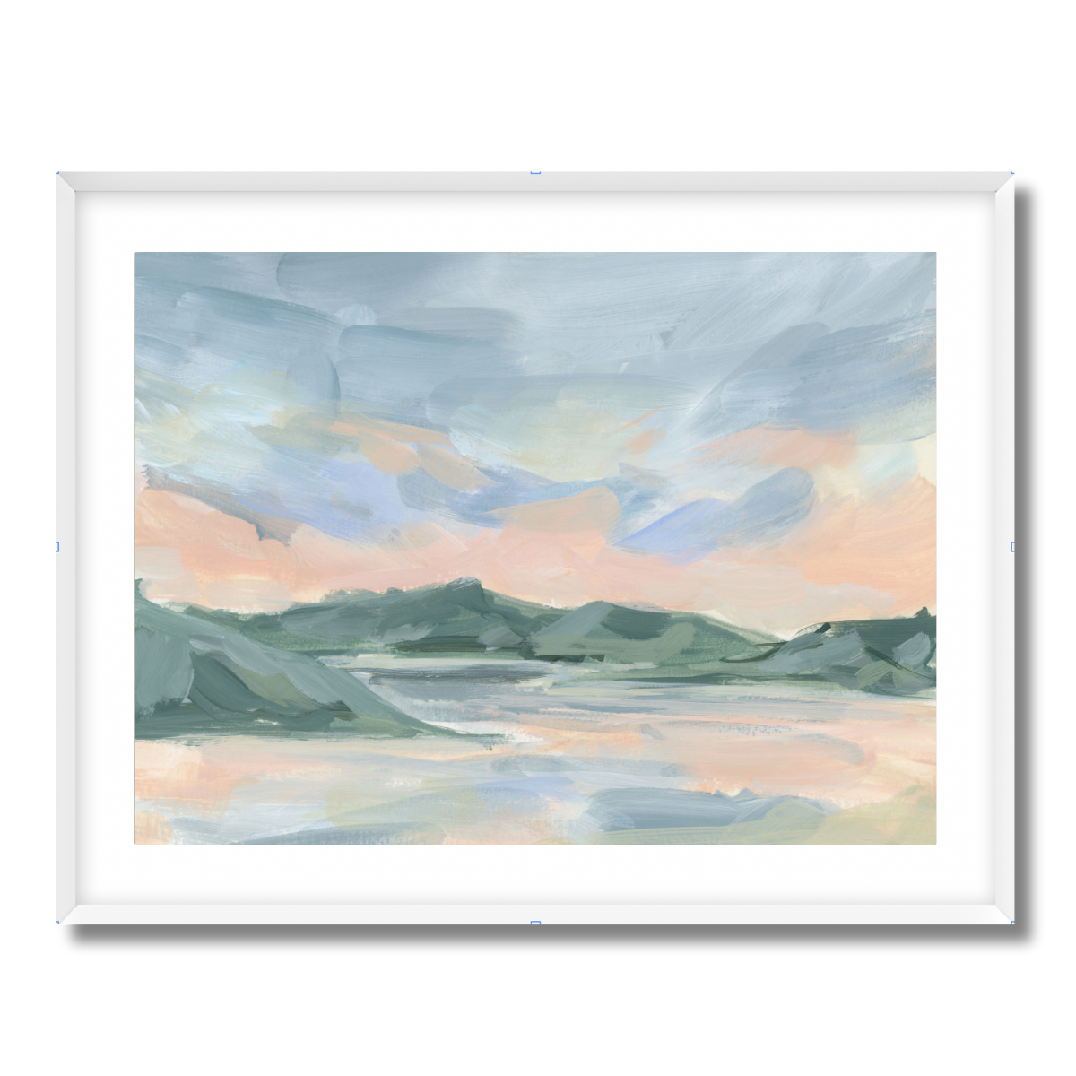 Over the Mountains Fine Art Paper Print